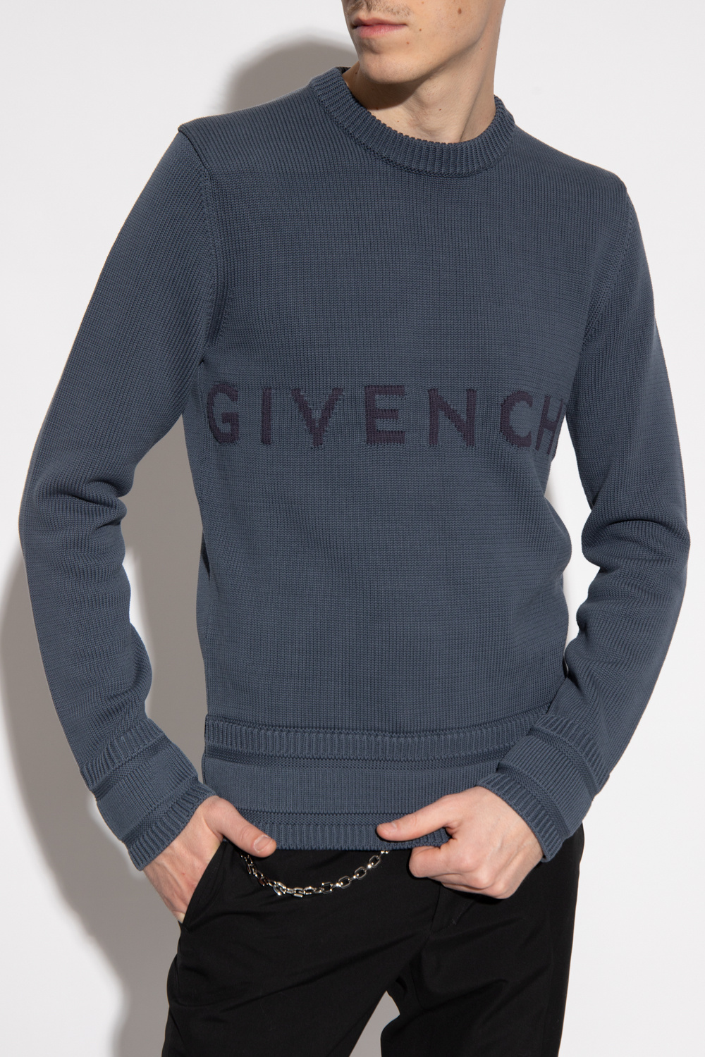 Givenchy hot sale blue sweater